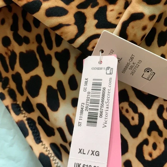 Victoria Secret Leopard Print Bikini Bottoms Size XL and SP - Picture 7 of 10